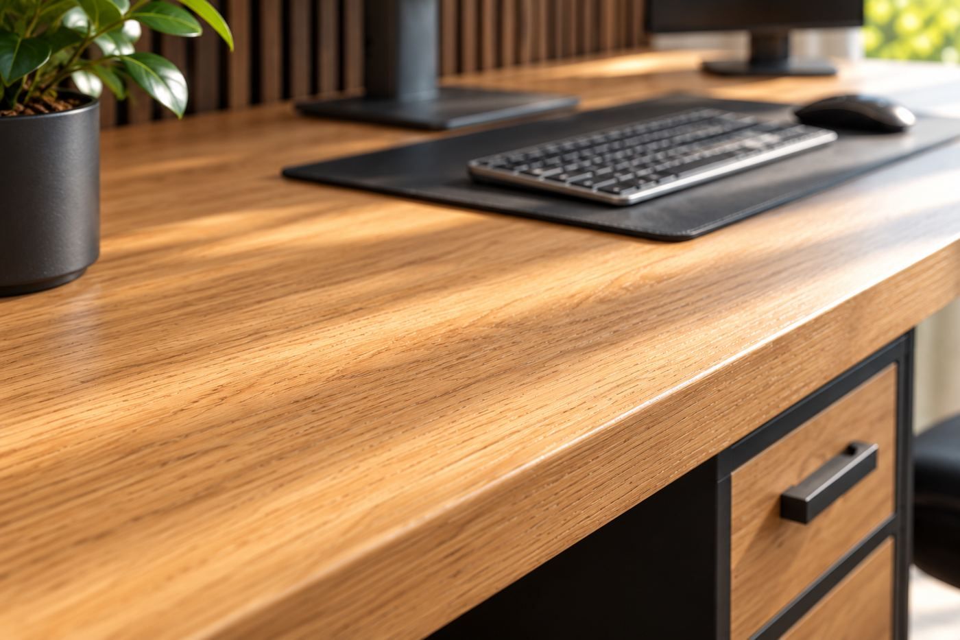 The desk