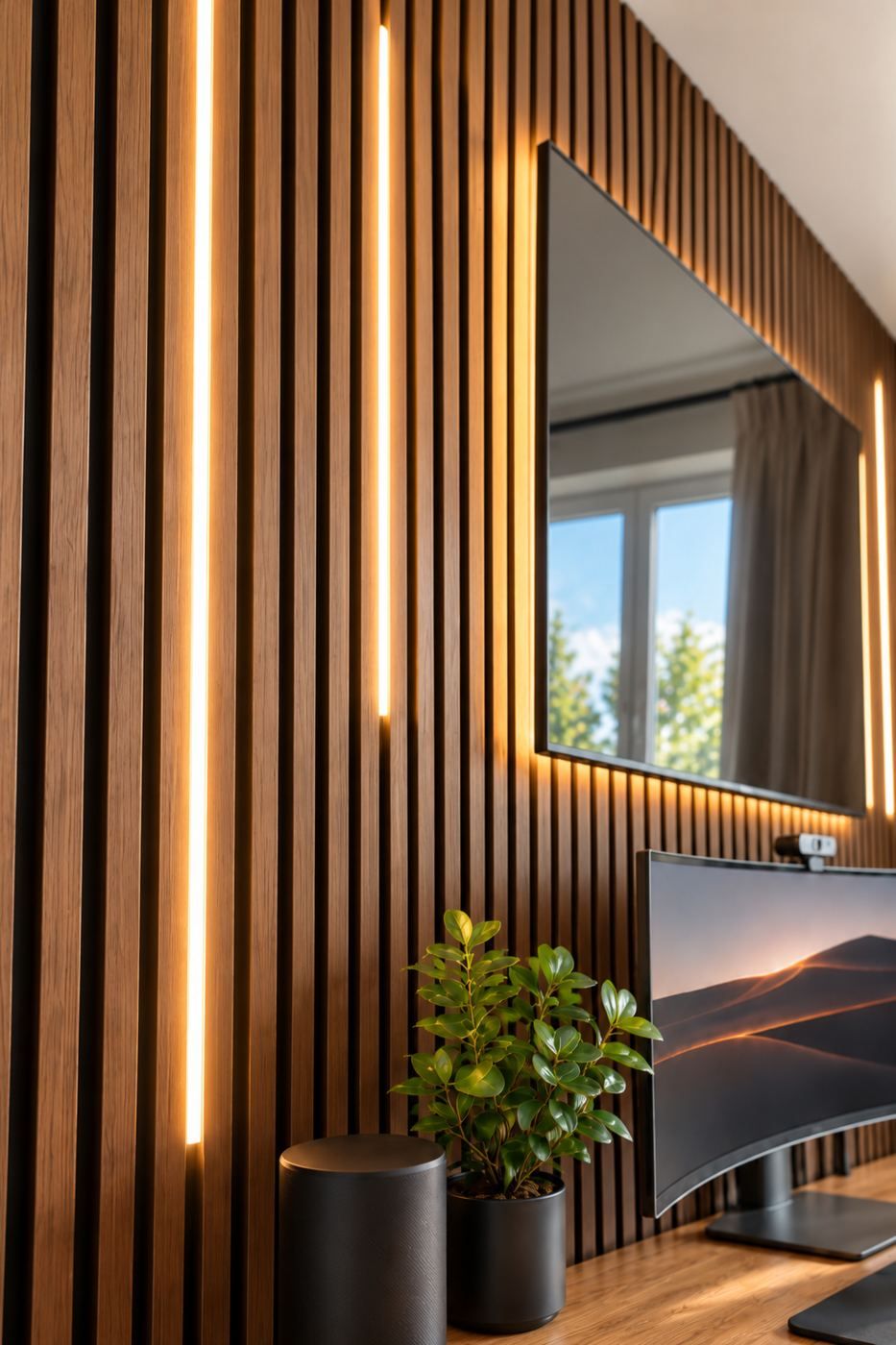 Light in the slats